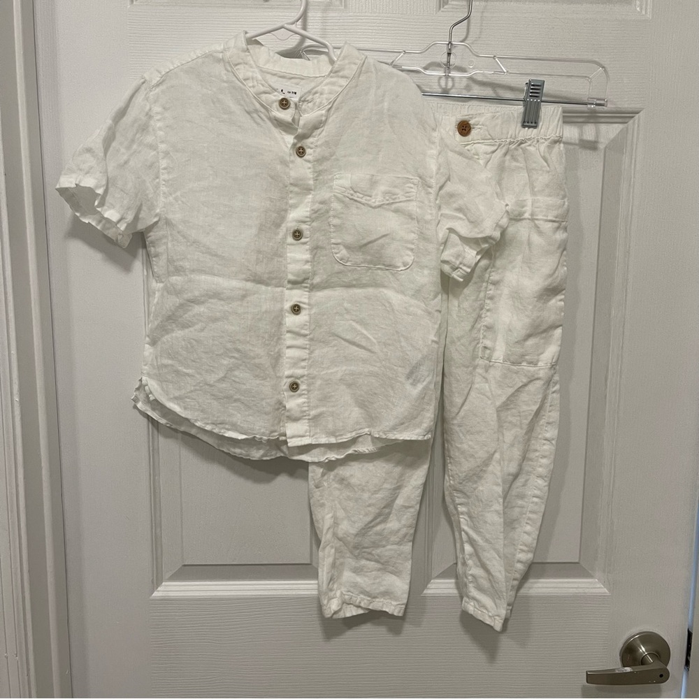 Zara Boy Linen Set